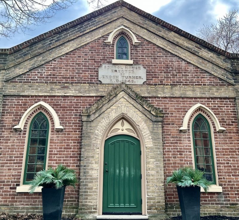 Enoch Turner Schoolhouse, 2025. Click for full size. Enoch Turner Schoolhouse, 2025 image. Click for full size.
