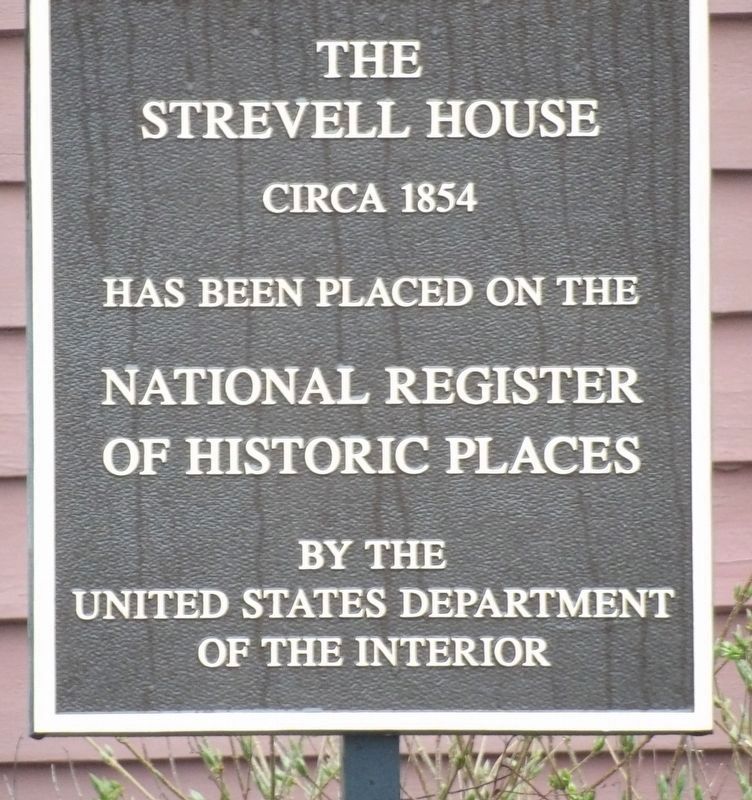 National Register of Historic Places marker. Click for full size. National Register of Historic Places marker image. Click for full size.