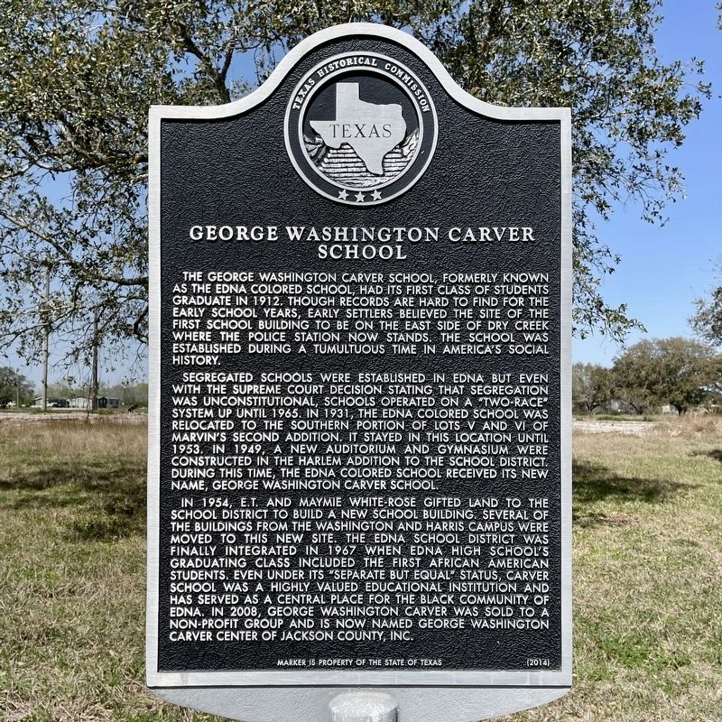 George Washington Carver School Marker image. Click for full size.