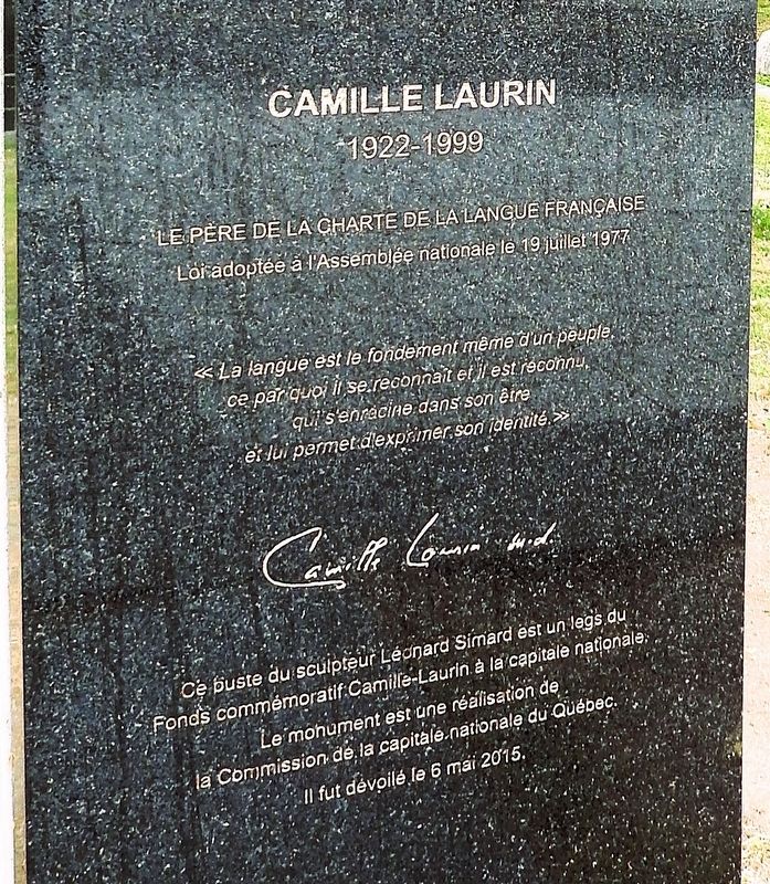 Camille Laurin Marker image. Click for full size.