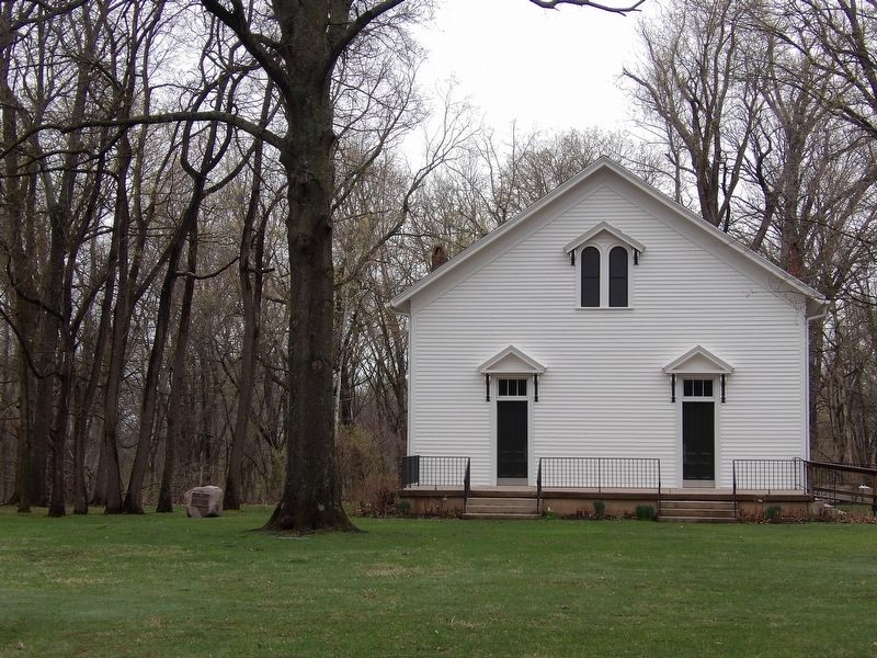 Funks Grove Church Marker. Click for full size. Funks Grove Church Marker image. Click for full size.
