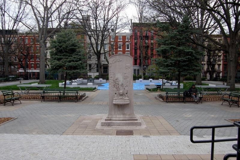 Slocum Memorial Fountain. Click for full size. Slocum Memorial Fountain image. Click for full size.