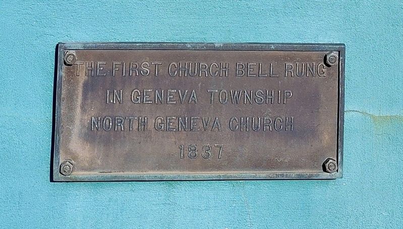 The First Church Bell Marker. Click for full size. The First Church Bell Marker image. Click for full size.