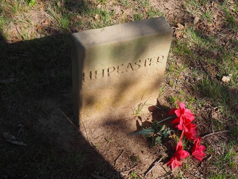 H.H. Peaster Headstone image. Click for full size.