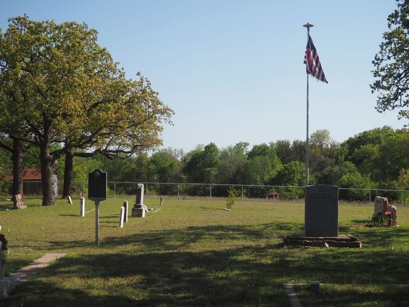 Peaster Cemetery Marker image. Click for full size.