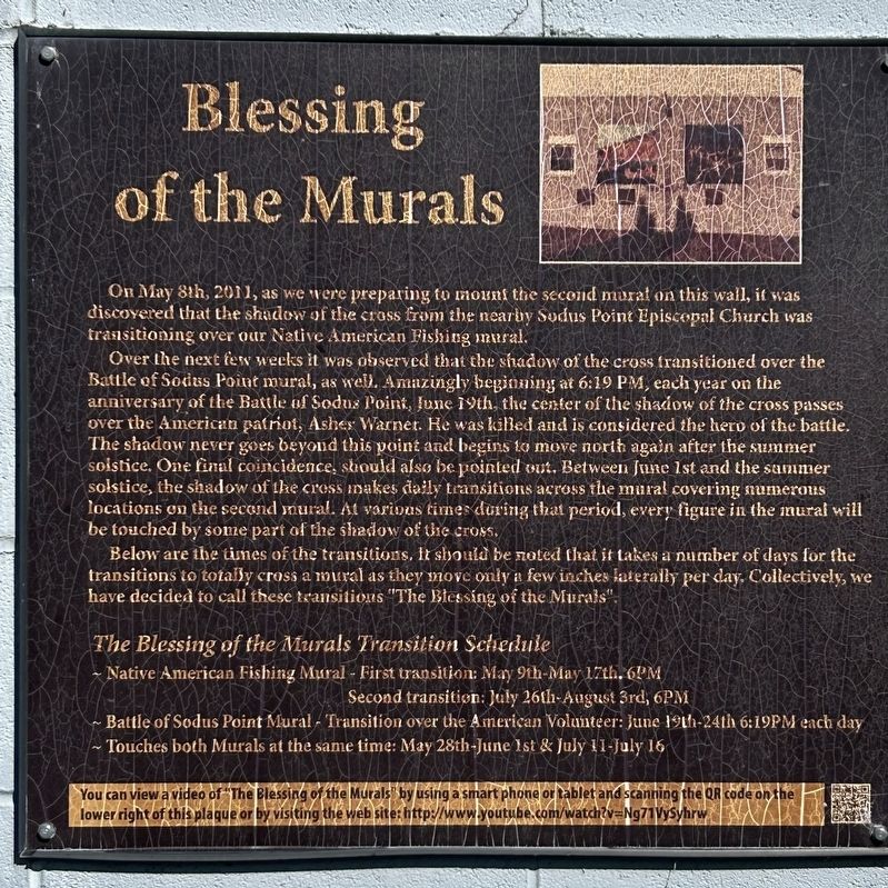 Blessing of the Murals Marker image. Click for full size.