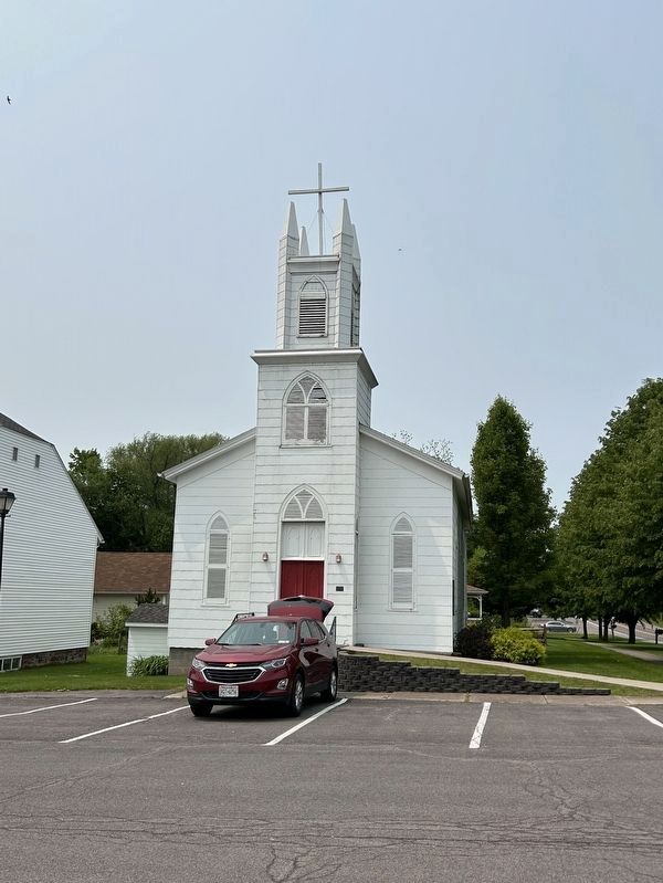 Sodus Point Episcopal Church<br>Cross Mentioned in the Mural image. Click for full size.