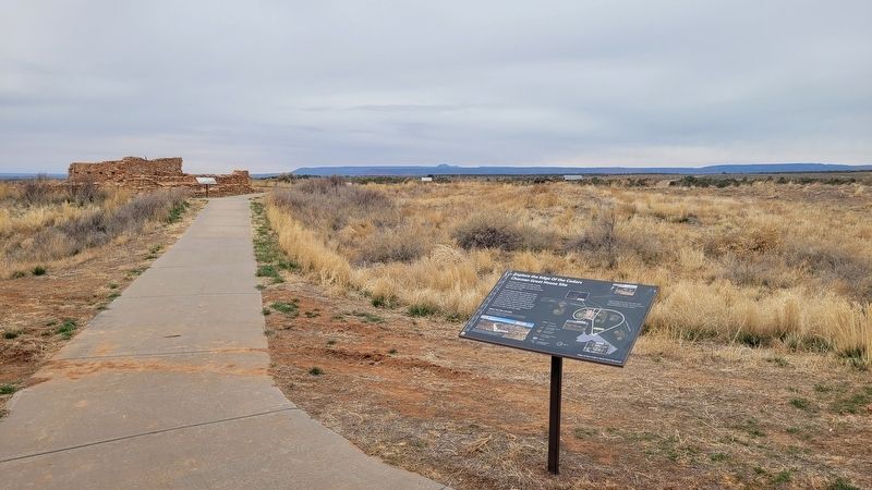 Explore the Edge Of the Cedars Chacoan Great House Site Marker image. Click for full size.