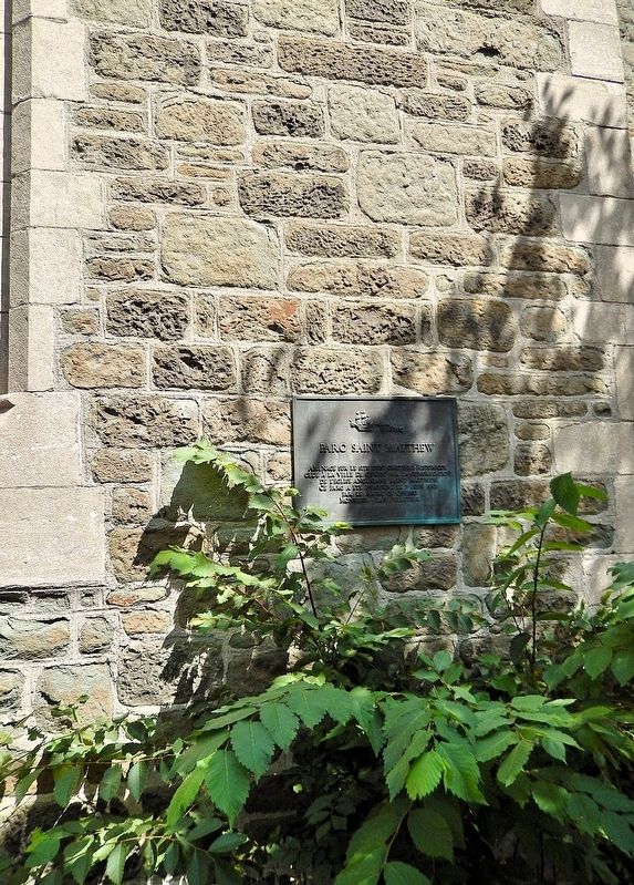Parc Saint Matthew Marker image. Click for full size.