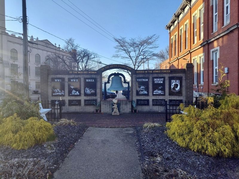 Conneaut Veterans Memorial Marker image. Click for full size.