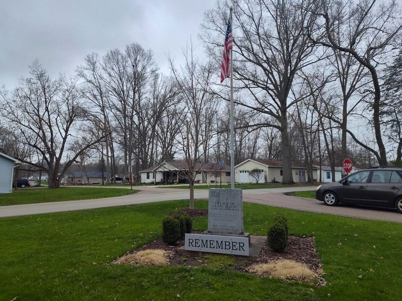 Village of Craig Beach Veterans Memorial image. Click for full size.