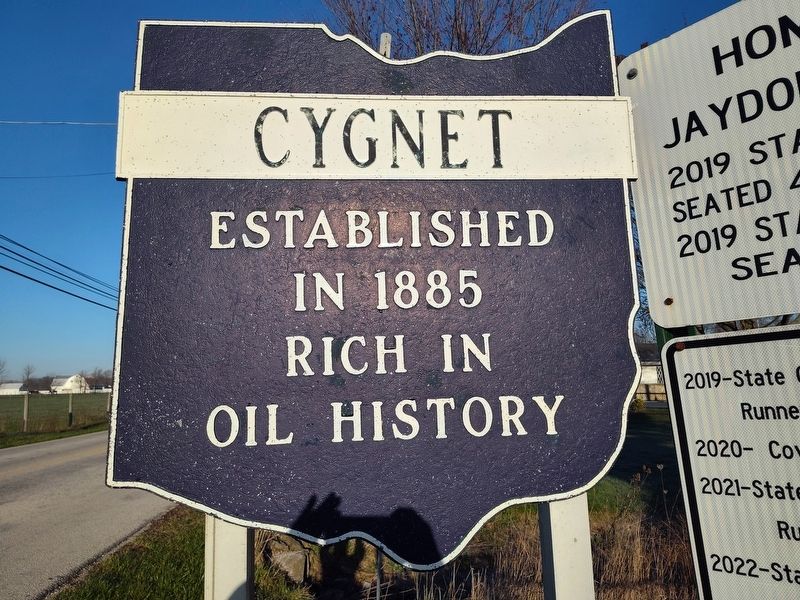 Cygnet Marker. Click for full size. Cygnet Marker image. Click for full size.