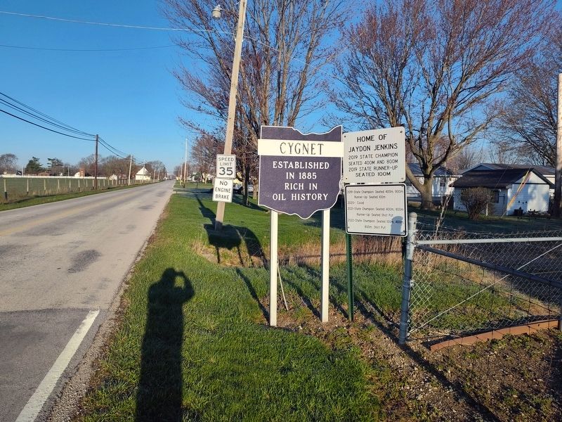 Cygnet Marker. Click for full size. Cygnet Marker image. Click for full size.