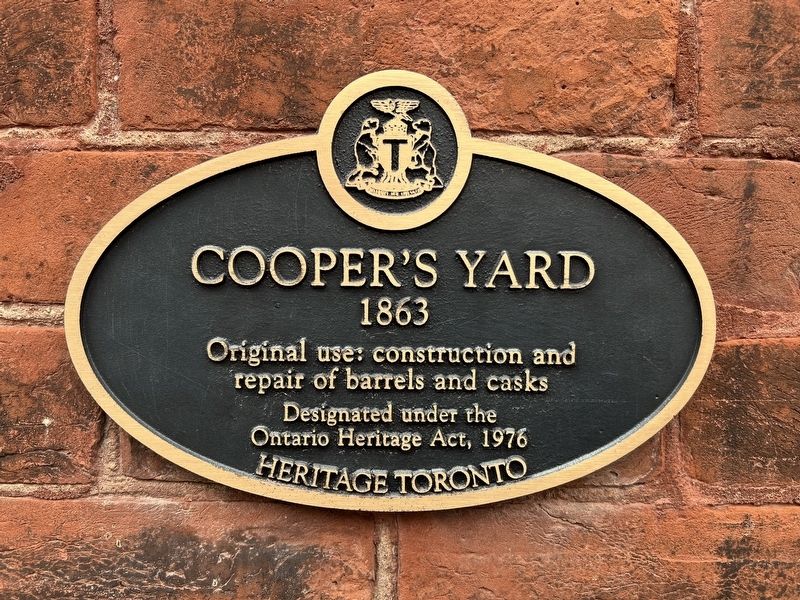 Cooper’s Yard Marker. Click for full size. Cooper’s Yard Marker image. Click for full size.