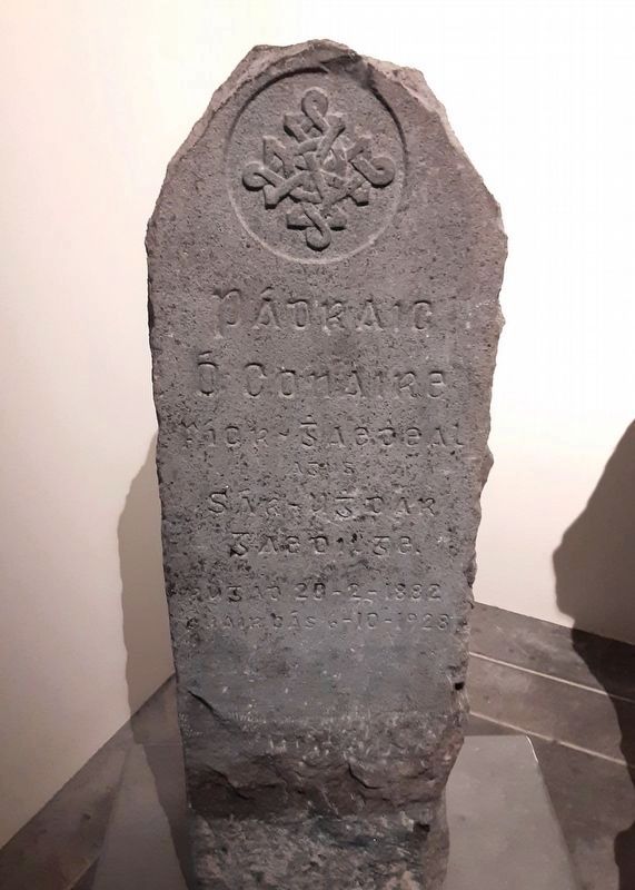 P�draic � Conaire (1882-1928) Original Stone Marker image. Click for full size.