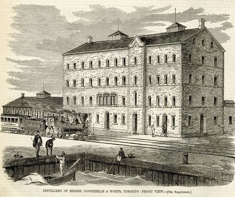 The Stone Distillery, 1863 image. Click for full size.
