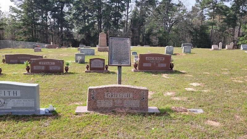Oran Heaton and Alice Bradbury Griffith gravestone with marker. Click for full size. Oran Heaton and Alice Bradbury Griffith gravestone with marker image. Click for full size.