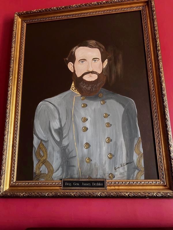 Brig. Gen. James Deshler image. Click for full size.