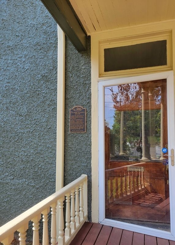 The Cousins-Tulloch House Marker. Click for full size. The Cousins-Tulloch House Marker image. Click for full size.
