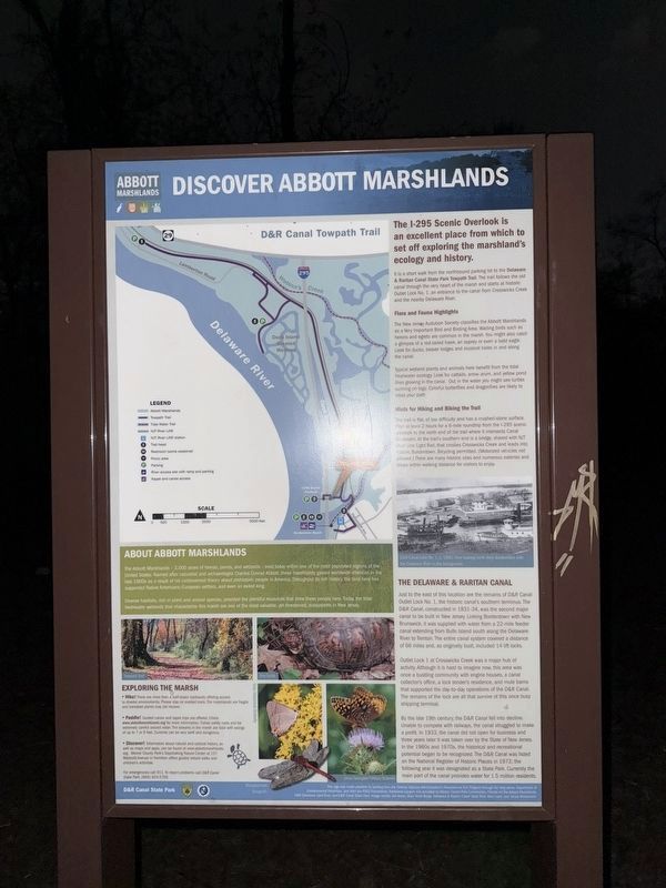 Discover Abbott Marshlands Marker image. Click for full size.