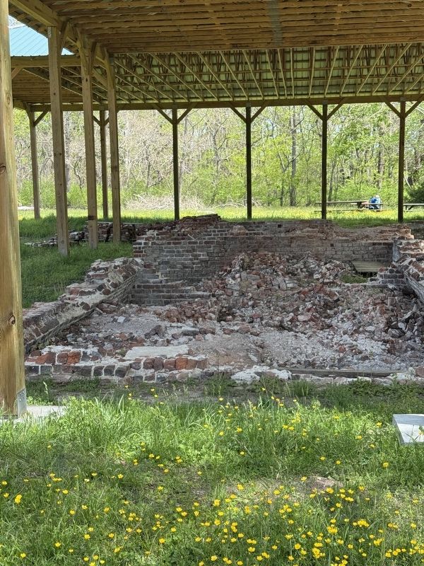 Fairfield Manor House foundation excavation. Click for full size. Fairfield Manor House foundation excavation image. Click for full size.