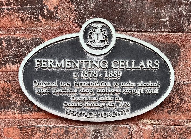 Fermenting Cellars Marker. Click for full size. Fermenting Cellars Marker image. Click for full size.