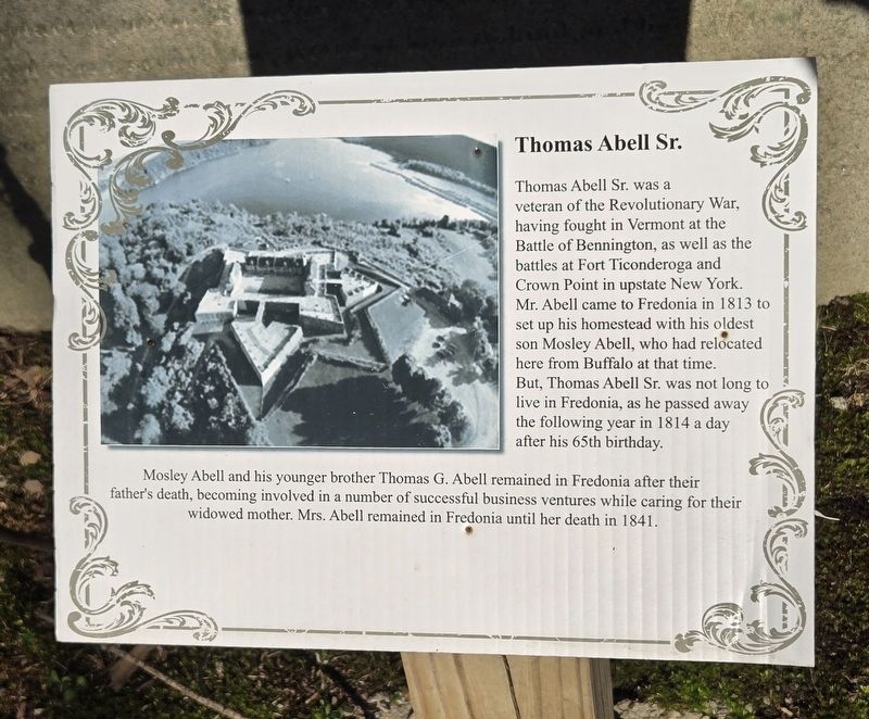 Thomas Abell Sr. Marker image. Click for full size.