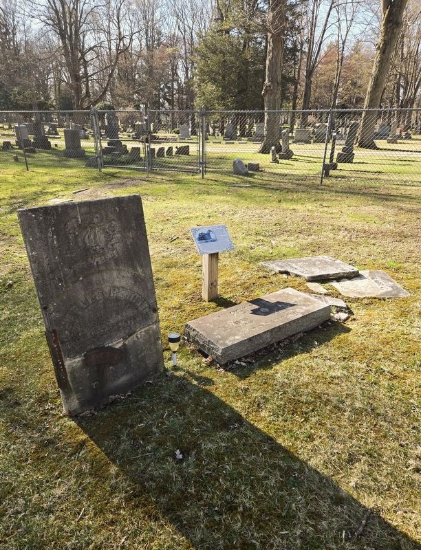 Dr. James Pettit Marker image. Click for full size.