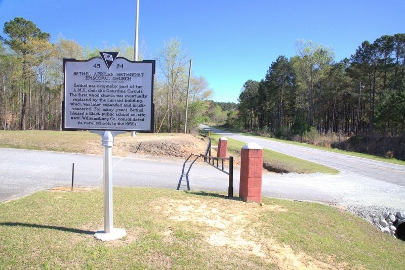 Bethel African Methodist Episcopal Church Marker image. Click for full size.