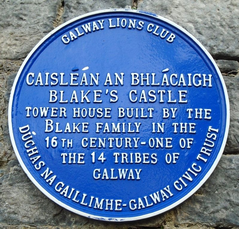 Blake's Castle Marker image. Click for full size.
