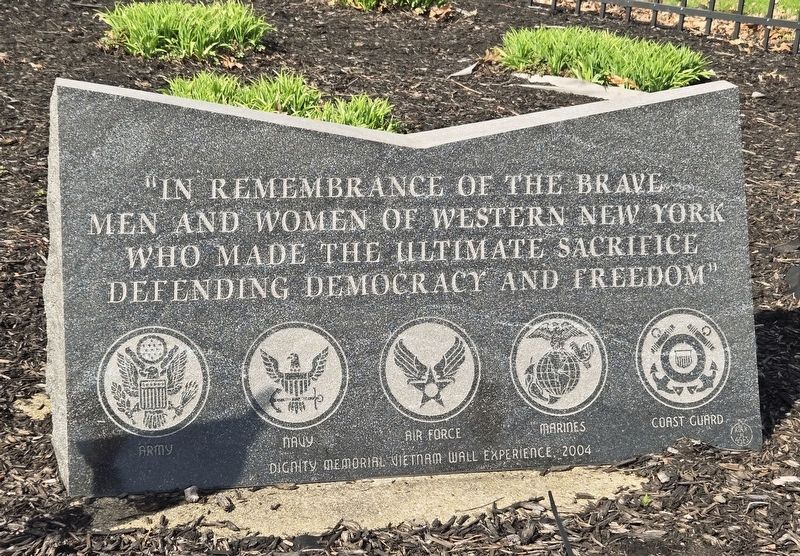 Western New York Veterans Memorial image. Click for full size.