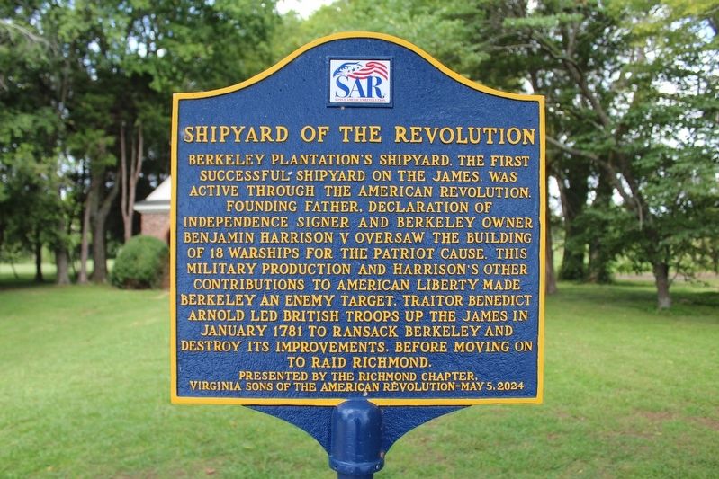 Shipyard of the Revolution Marker image. Click for full size.