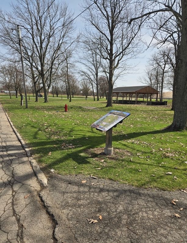 Welcome to Veterans Memorial Park Marker image. Click for full size.
