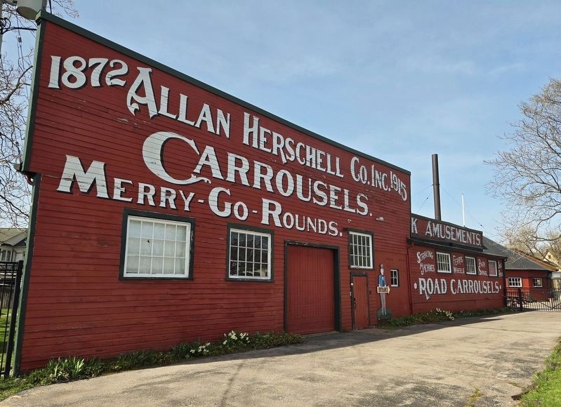 Allan Herschell Carrousel Factory Museum. Click for full size. Allan Herschell Carrousel Factory Museum image. Click for full size.