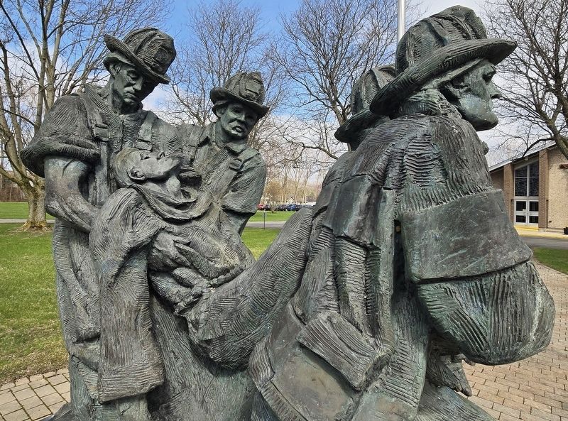 911 Memorial Closeup image. Click for full size.