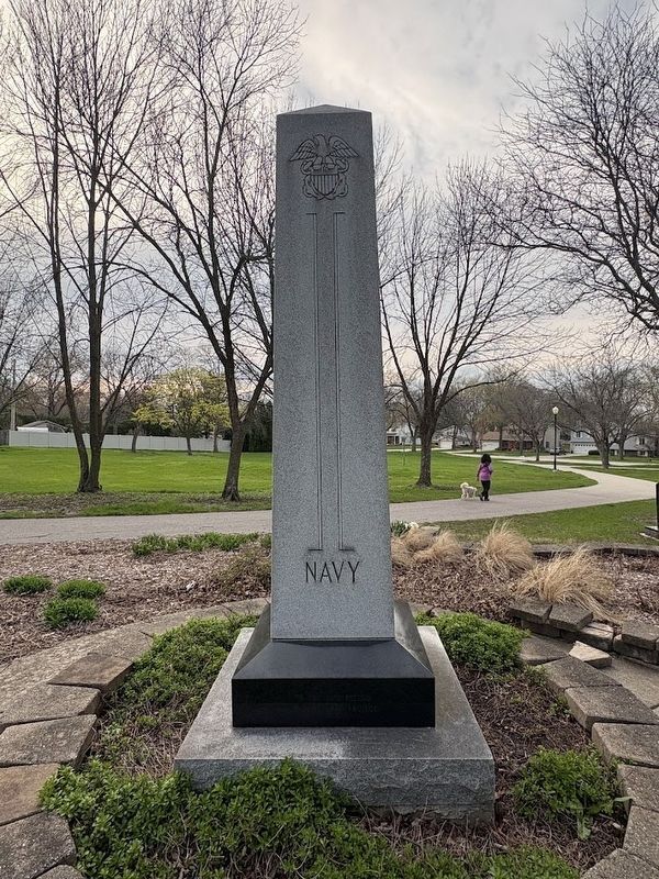 Darien Peace Memorial (Navy). Click for full size. Darien Peace Memorial (Navy) image. Click for full size.