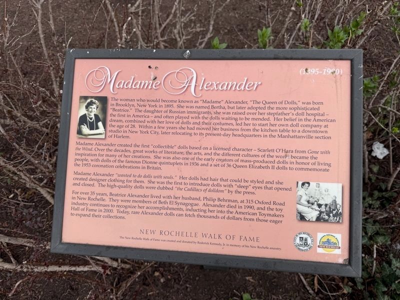 Madame Alexander Marker image. Click for full size.