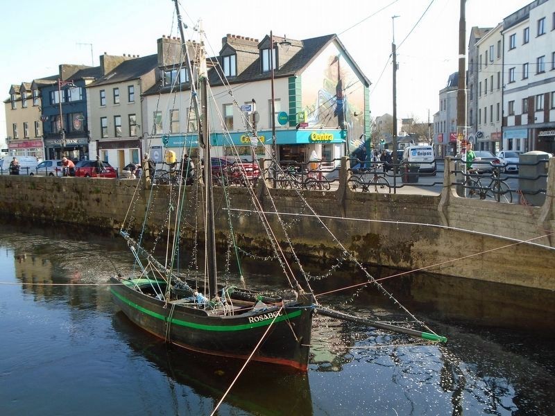 Galway Hooker (boat) in Eglinton Canal. Click for full size. Galway Hooker (boat) in Eglinton Canal image. Click for full size.