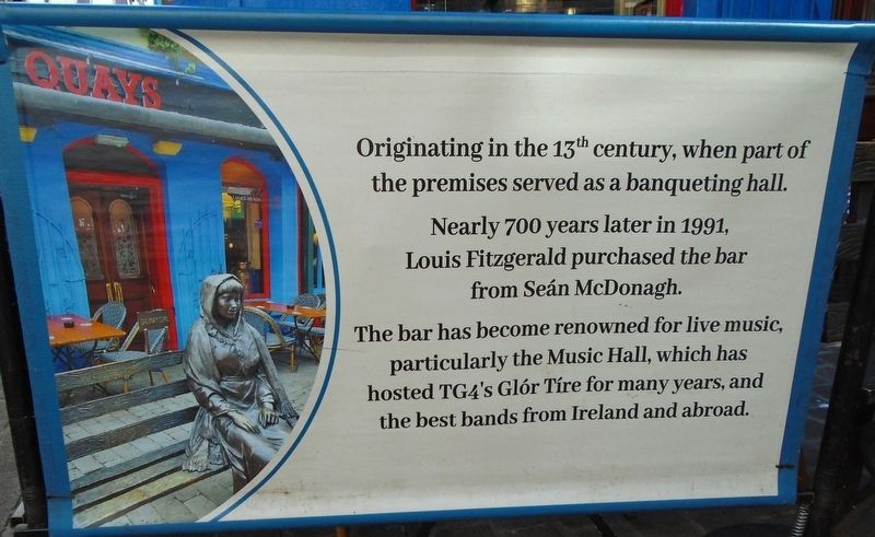 The Quays Bar Marker. Click for full size. The Quays Bar Marker image. Click for full size.