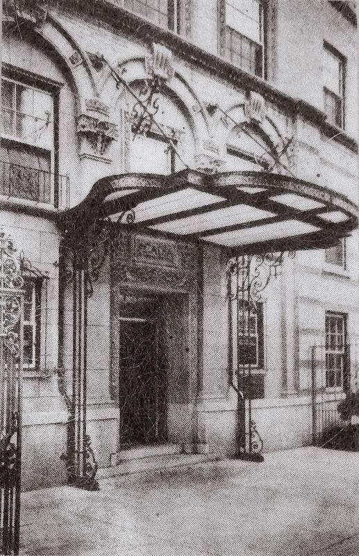 Marker detail: Acadia Apartments entrance, 1915 image. Click for full size.