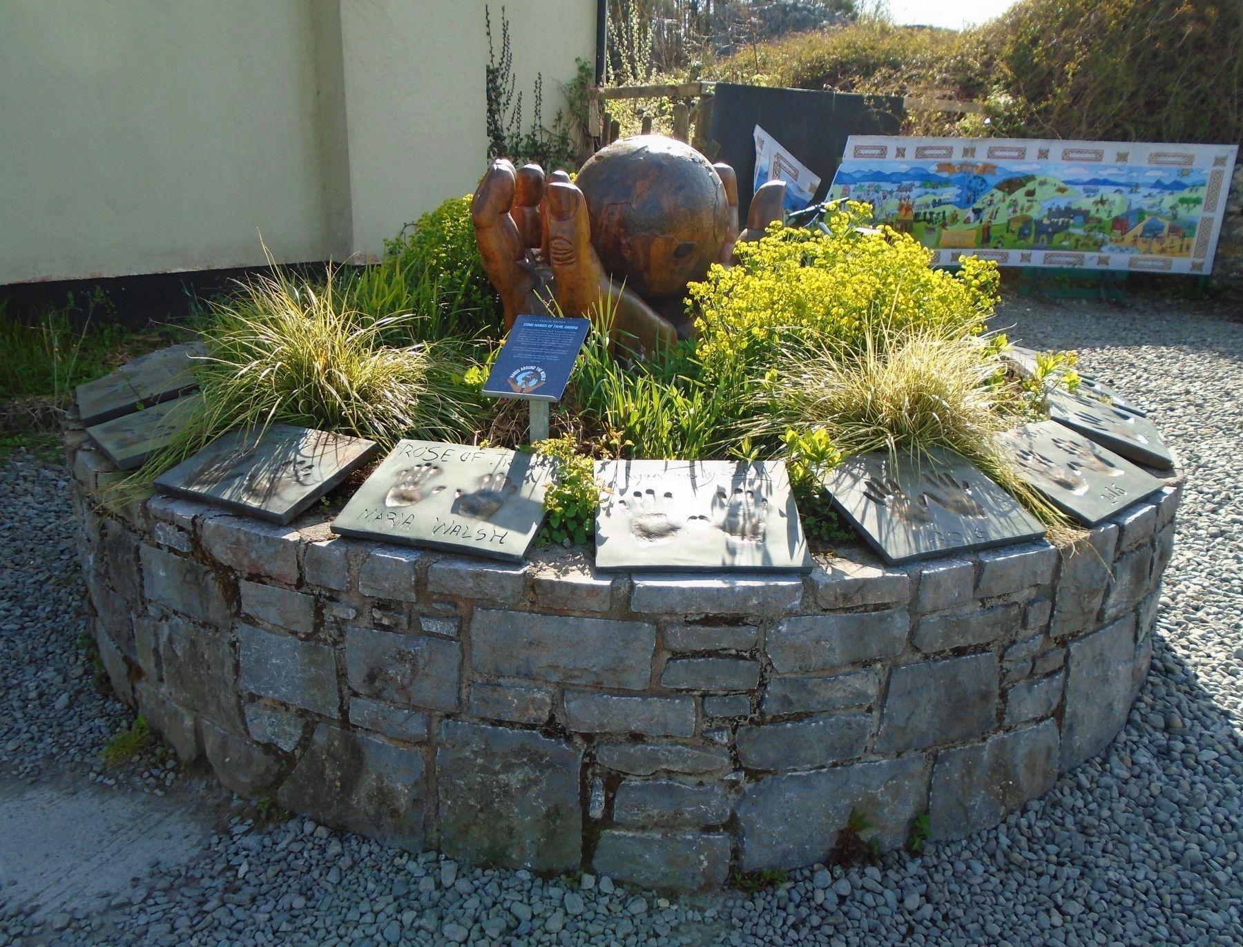 Cong Hands of Fame Award Monument image. Click for full size.
