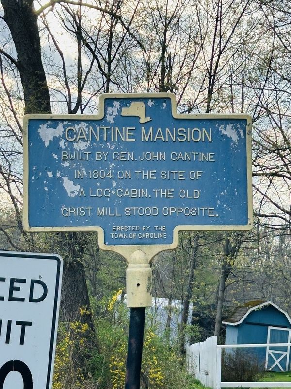 Cantine Mansion Marker image. Click for full size.