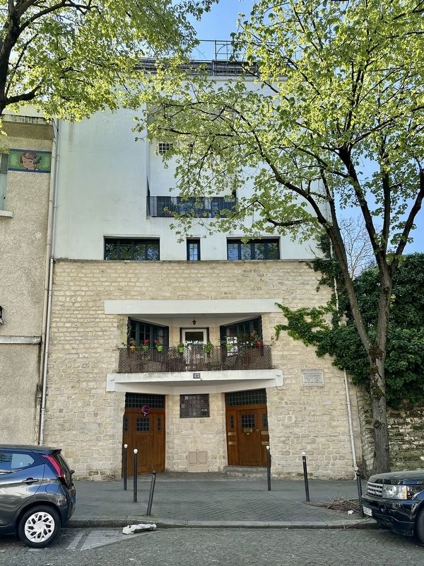 Adolf Loos building and marker. Click for full size. Adolf Loos building and marker image. Click for full size.