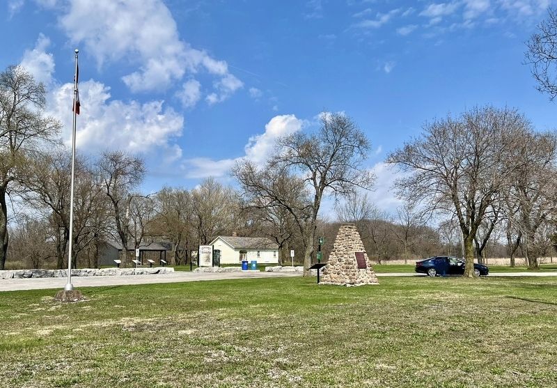 Ridgeway Battlefield National Historic Site image. Click for full size.