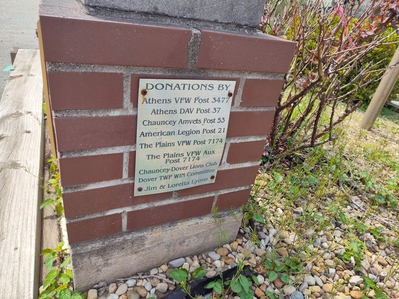 Dover Township Veterans Memorial. Click for full size. Dover Township Veterans Memorial image. Click for full size.