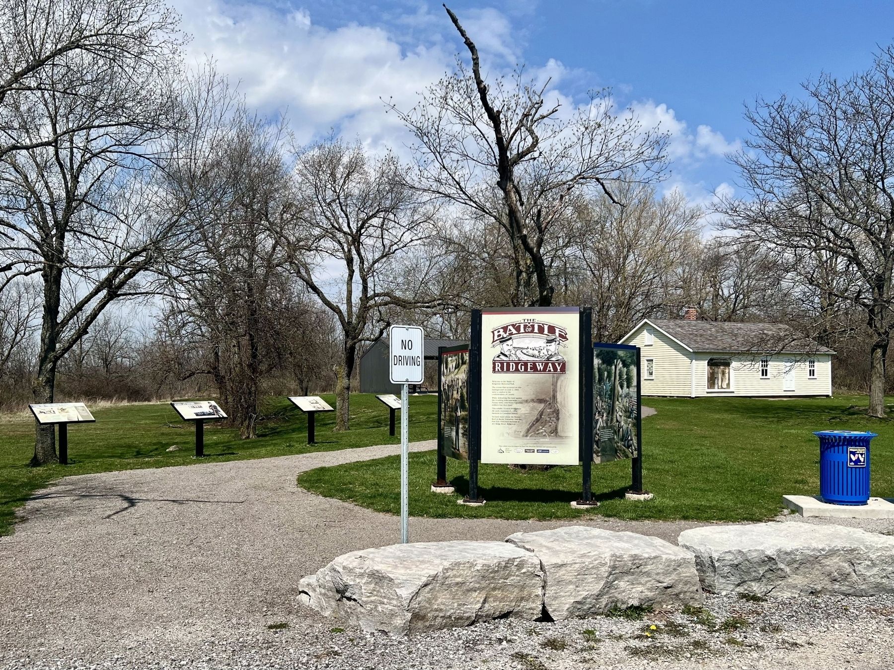 Ridgeway Battlefield National Historic Site image. Click for full size.