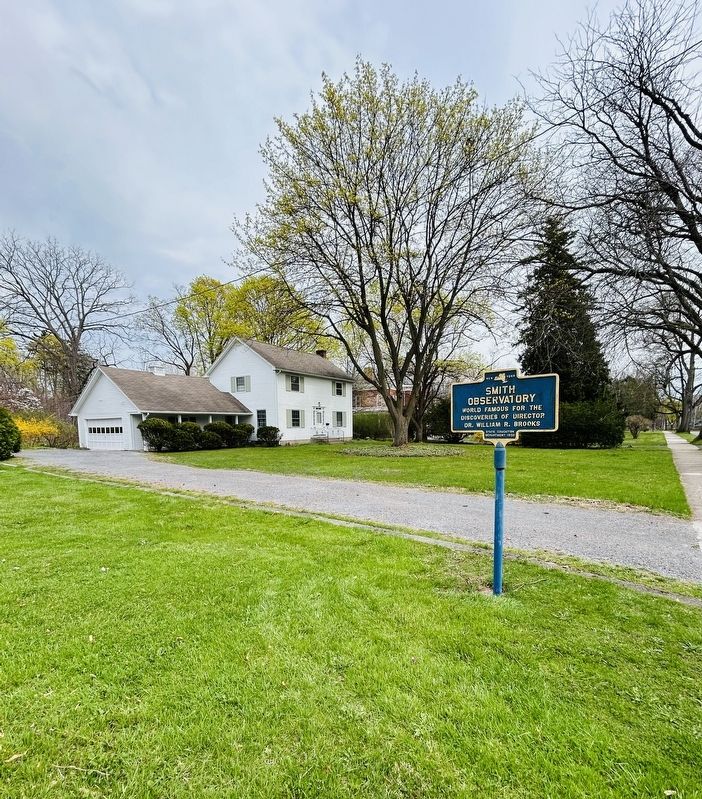 Smith Observatory Marker. Click for full size. Smith Observatory Marker image. Click for full size.