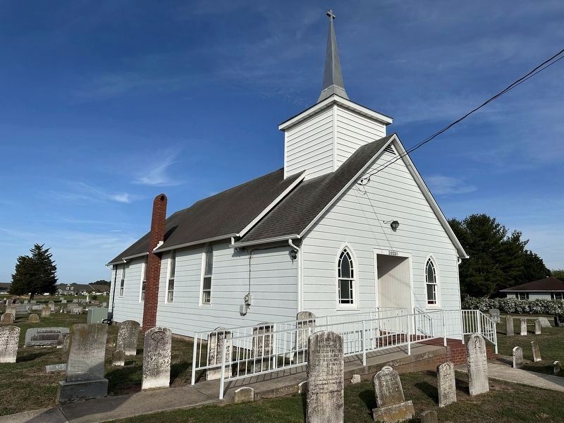 Israel United Methodist Church Marker - the church itself. Click for full size. Israel United Methodist Church Marker - the church itself image. Click for full size.