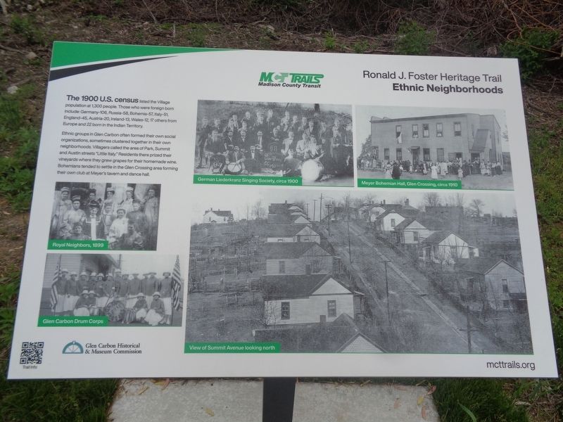 Ethnic Neighborhoods Marker. Click for full size. Ethnic Neighborhoods Marker image. Click for full size.