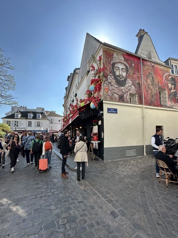 Suzanne Valadon and Maurice Utrillo Marker - wider view image. Click for full size.